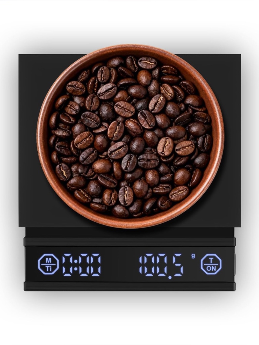 Pro Mael Mini Coffee Scale with Bright LED Display - Black
